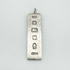 Detailed angled image showing hallmarks and 925 stamp