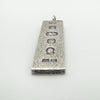 Close angled image showing CBL, rose, lion, letter C and queen head mark.