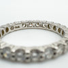 Platinum eternity ring stamped 1.47 and hallmarked Birmingham 2023