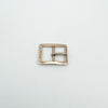 Full view of antique 1913 gold buckle charm with visible hallmarks