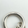 Sterling silver rolo clasp with hallmark ED and Birmingham anchor stamp
