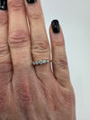 Antique 18ct Gold Diamond Five Stone Ring 0.50ct Size K