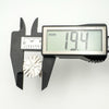 Digital calliper measuring the height of the cufflink face at 19.4mm