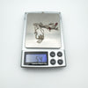 Vintage silver necklace with carnelian and marcasite shown weighing 5.41g