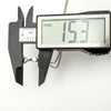 Digital calliper showing pendant length as 15.3mm