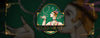 Art Deco style Ps Its Vintage jewellery banner with illustrated woman and gold detailing