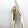 Close up of hallmark stamps on repurposed vintage silver spoon pendant