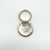 Sterling Silver Mirrored Locket Pendant front open view