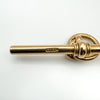 Maker’s mark WHWLD stamped on antique rose gold T-bar fob pendant
