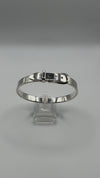 Adjustable Buckle Bangle in Sterling Silver 925