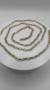 Vintage 9ct Gold 30.5” Belcher Chain / Necklace 12.7g
