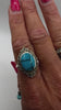 Sterling Silver Turquoise Navette Ring video