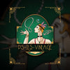Ps Its Vintage logo with Art Deco woman illustration and jewellery motif