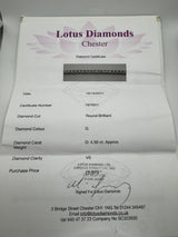 18ct White Gold 4.50ct Diamond Line Tennis Bracelet