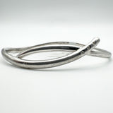 Hot Diamonds Wavey Trilogy 0.03ct Diamond Bangle in Sterling Silver 925