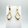Vintage 9ct Gold Dangle Drop Earrings 375