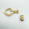 Vintage 9ct Gold Dangle Drop Earrings 375