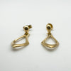 Vintage 9ct Gold Dangle Drop Earrings 375