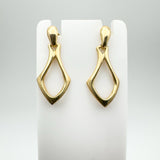 Vintage 9ct Gold Dangle Drop Earrings 375