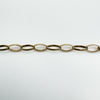 Vintage 9ct Gold Oval Links Belcher 21” Chain 3.4g