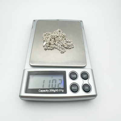 20.5” Belcher Links Chain in Sterling Silver 925 11g