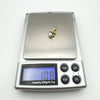 0.50ct Blue Topaz & Diamond Angel Pendant / Charm