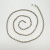 Vintage 26” Belcher / Rolo Links Chain / Necklace in Sterling Silver 925 23g