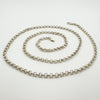 Vintage 26” Belcher / Rolo Links Chain / Necklace in Sterling Silver 925 23g