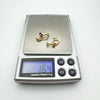 Vintage 9ct Gold Dangle Drop Earrings